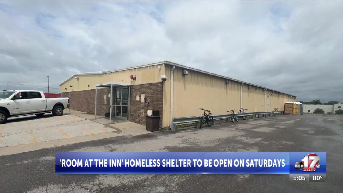 Room At The Inn homeless shelter to be open every Saturday through winter