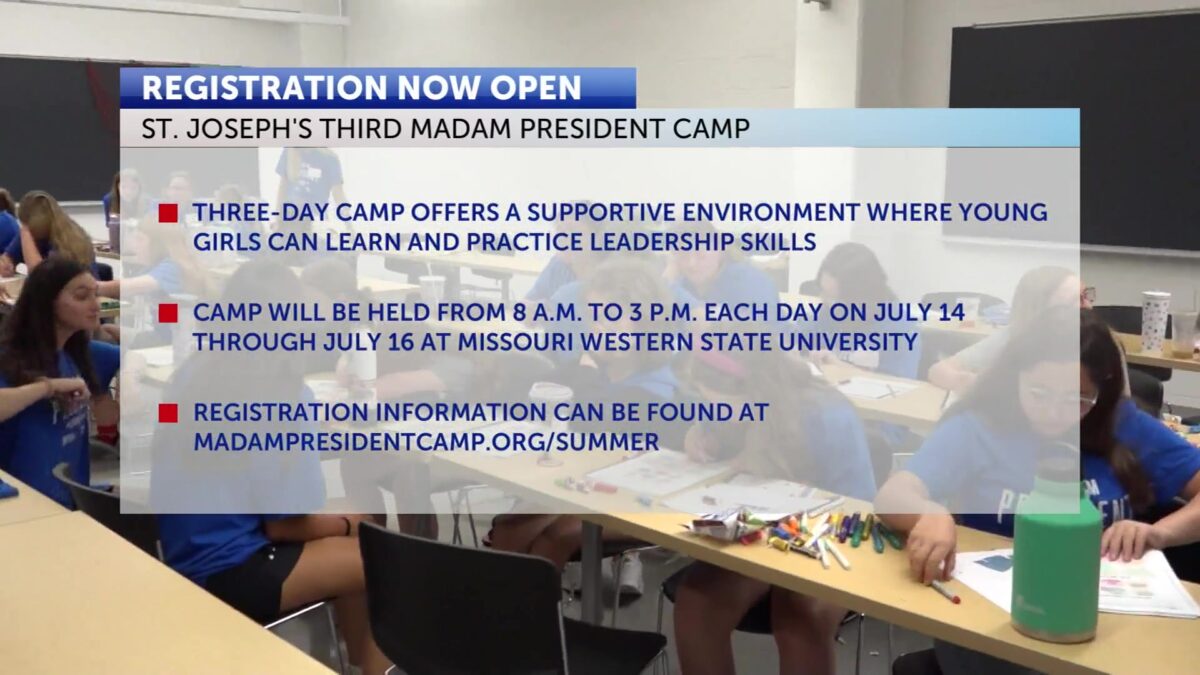 Registration open for Madam President Camp