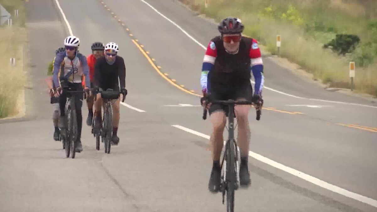 Thousands of bicyclists pedaling through the Central Coast for final AIDS/LifeCycle fundraiser