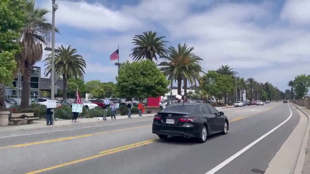 Camarillo Tesla Protests Continue Weekly Amid Trump–Musk Feud