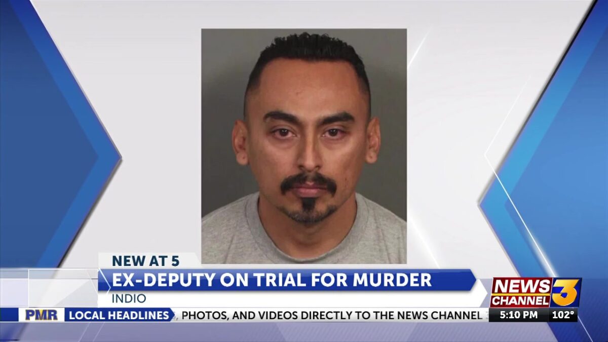 Defense testimony begins in trial of ex-deputy accused of murdering man