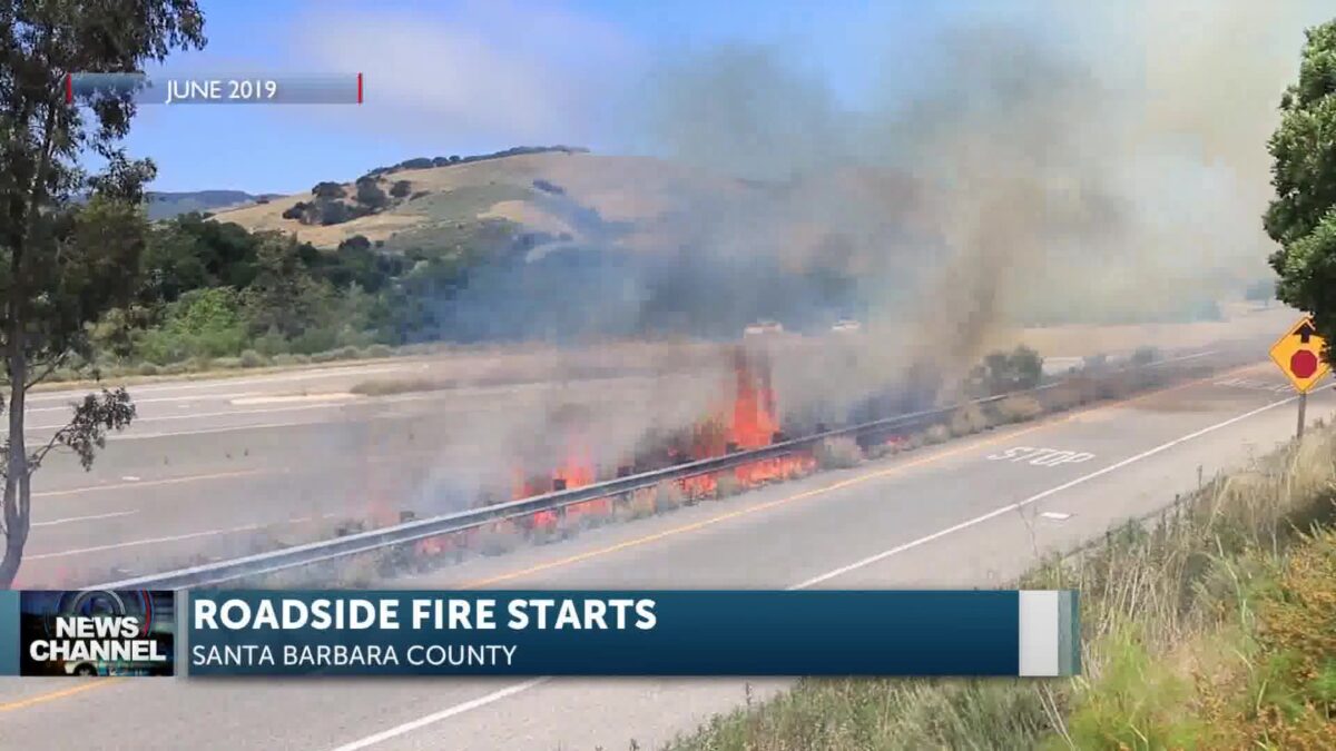 Roadside Fires Often the First to Start in the Early Days of Fire Season