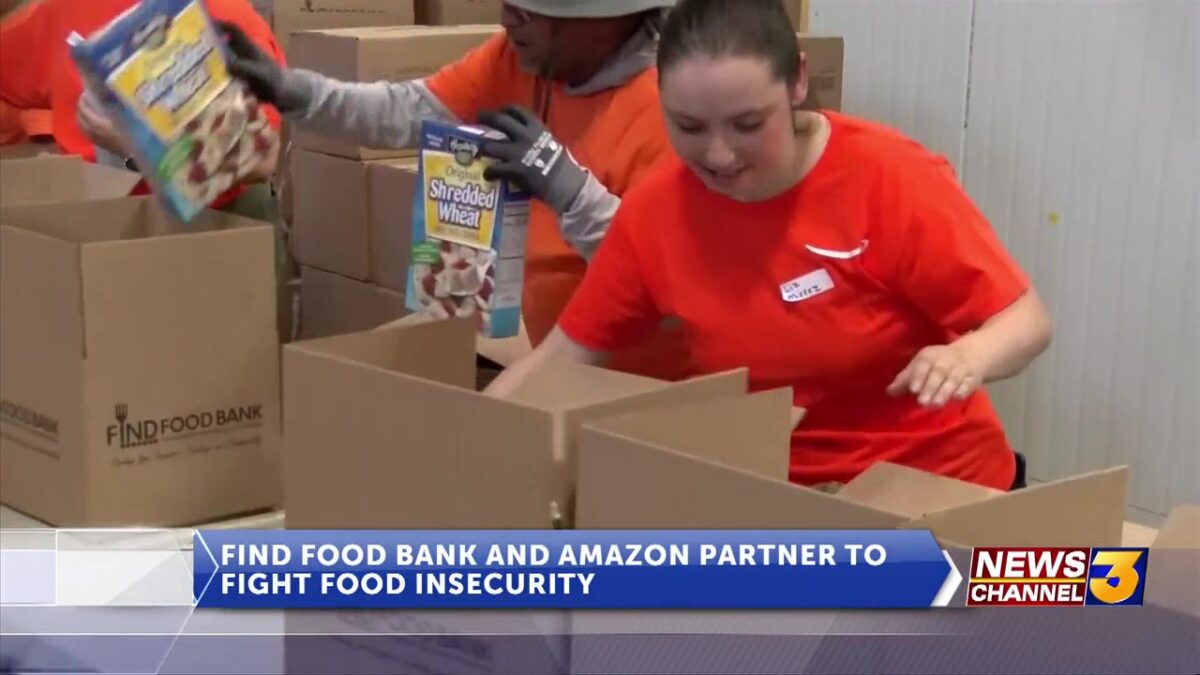 FIND Food Bank and Amazon partner to fight food insecurity