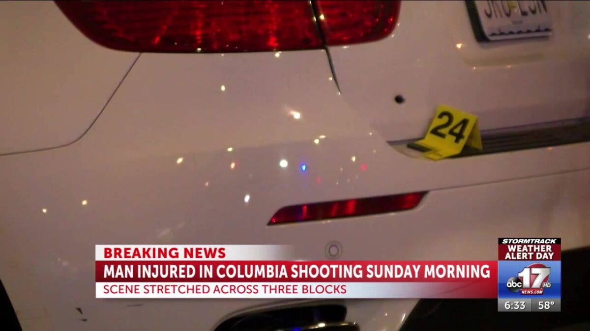 Man injured in shooting in downtown Columbia early Sunday morning