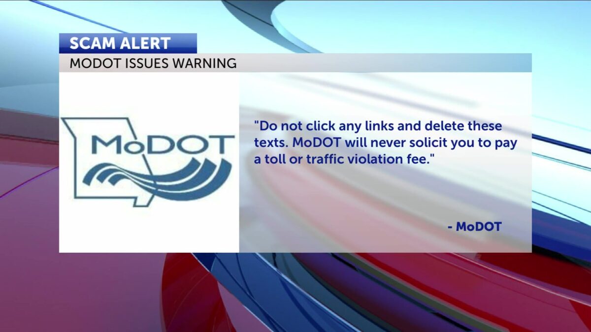 MoDOT issues alert about scam texts