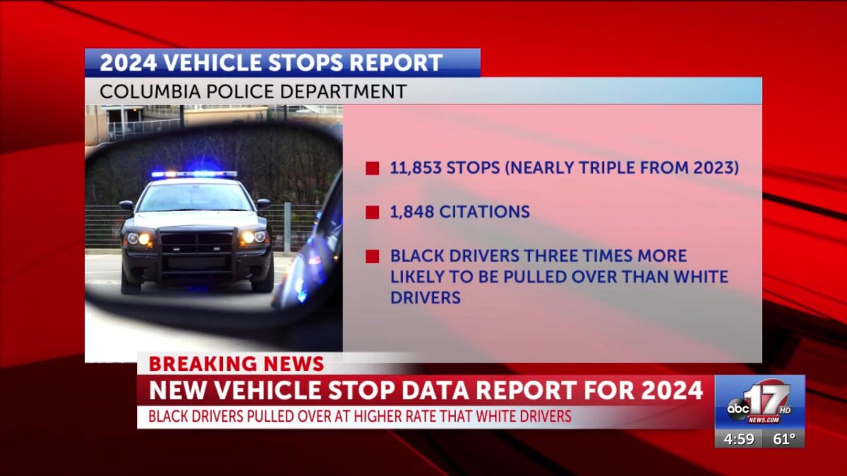Black drivers again pulled over at higher rate in Missouri