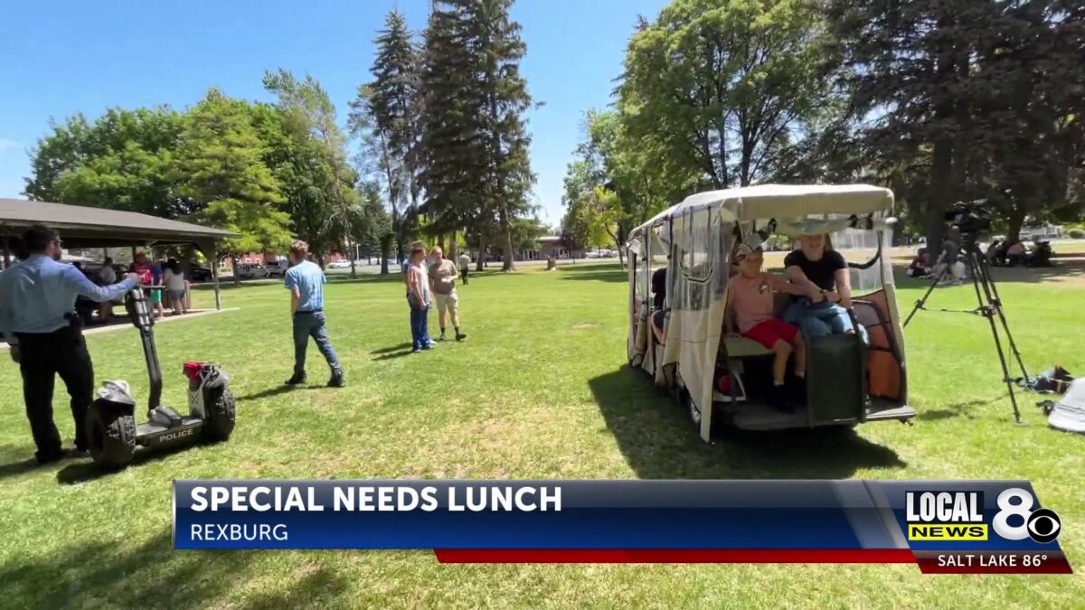 Rexburg Police host annual special needs lunch