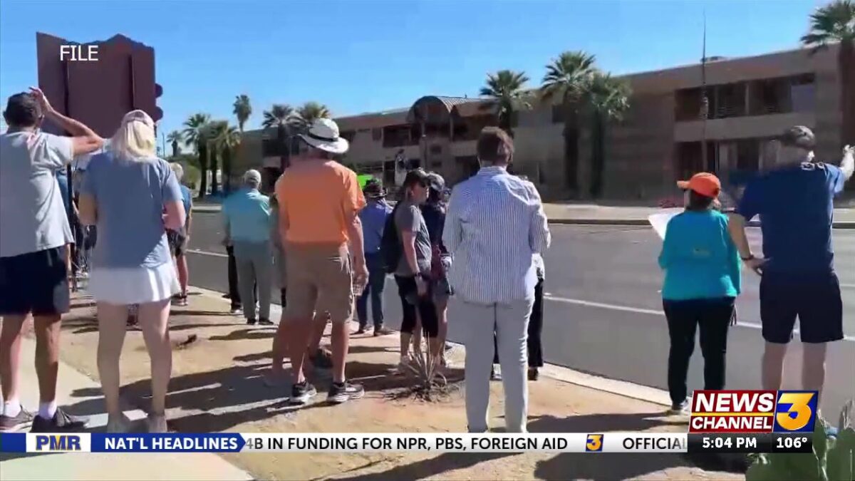 Tracking several protests being planned throughout the Coachella Valley this weekend