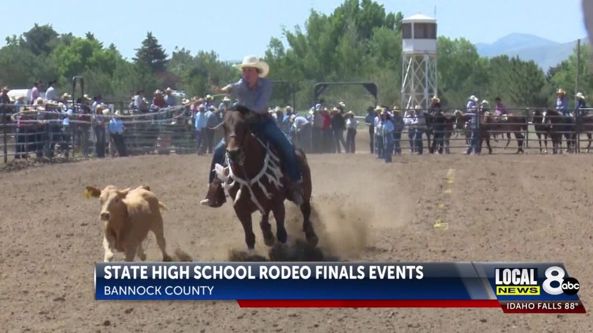 Last days of Idaho High School State Rodeo Finals underway in Bannock County