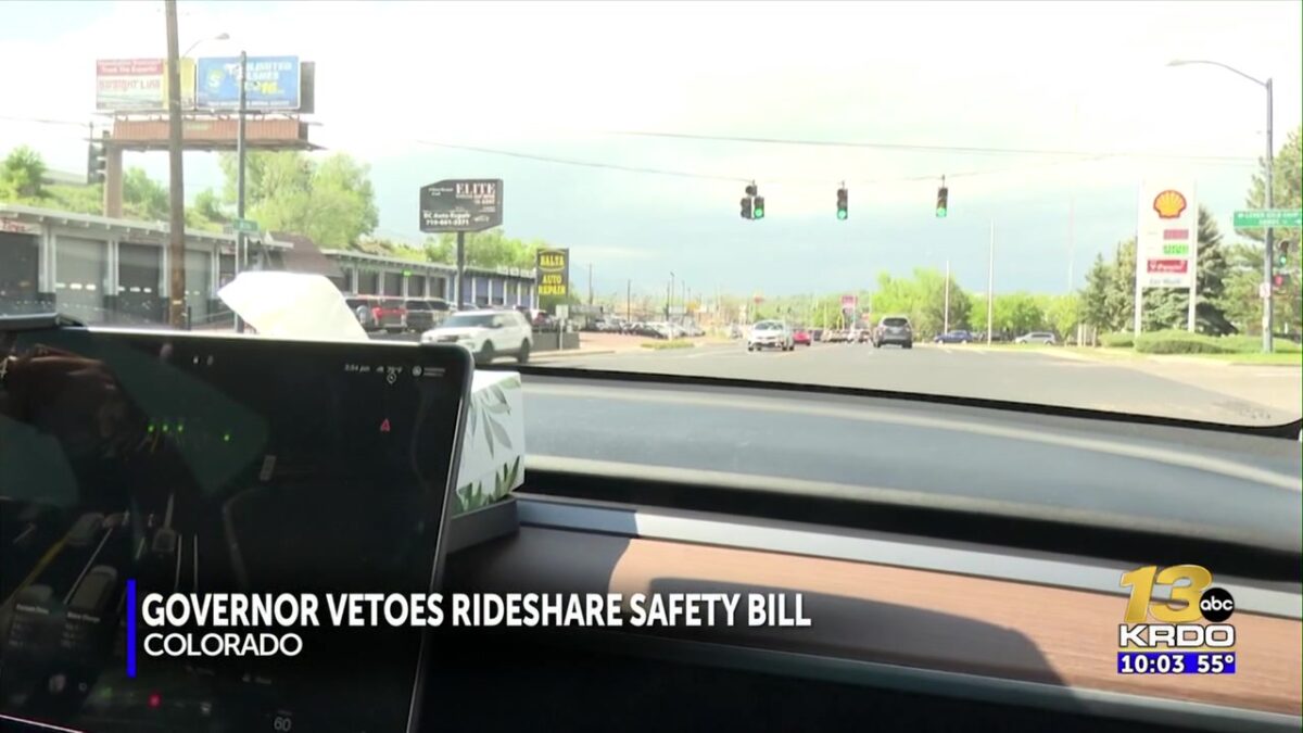 Uber drivers react to Gov. Polis vetoing rideshare safety bill