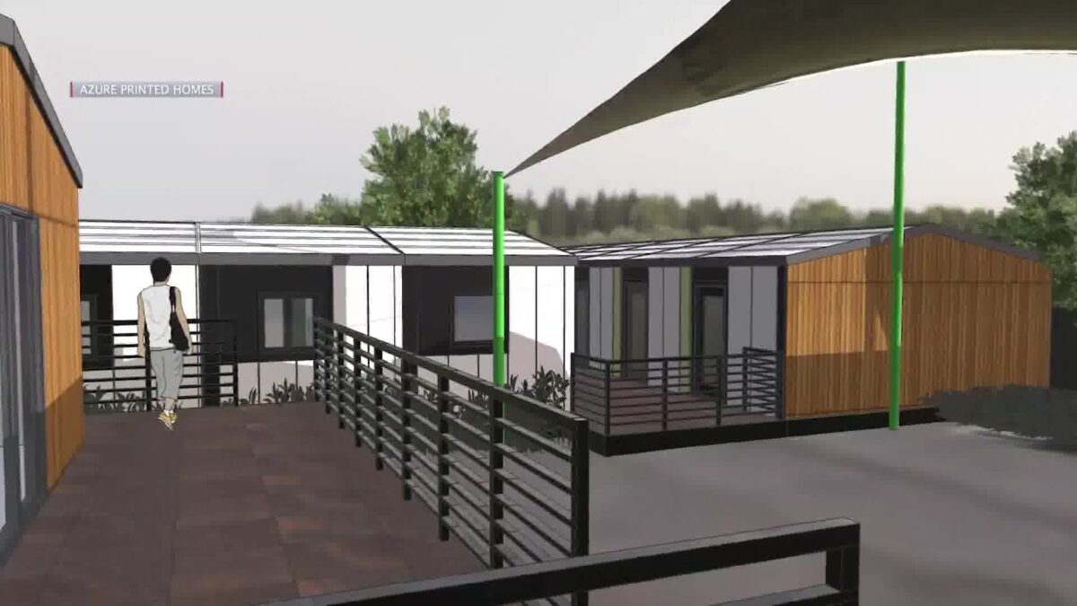 New 3D-printed housing development will soon help address homelessness in San Luis Obispo