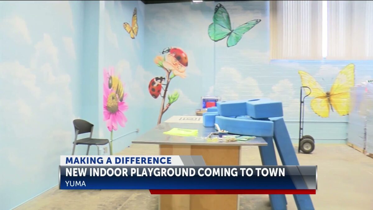 Summer fun on the way: new indoor playground coming to Downtown Yuma
