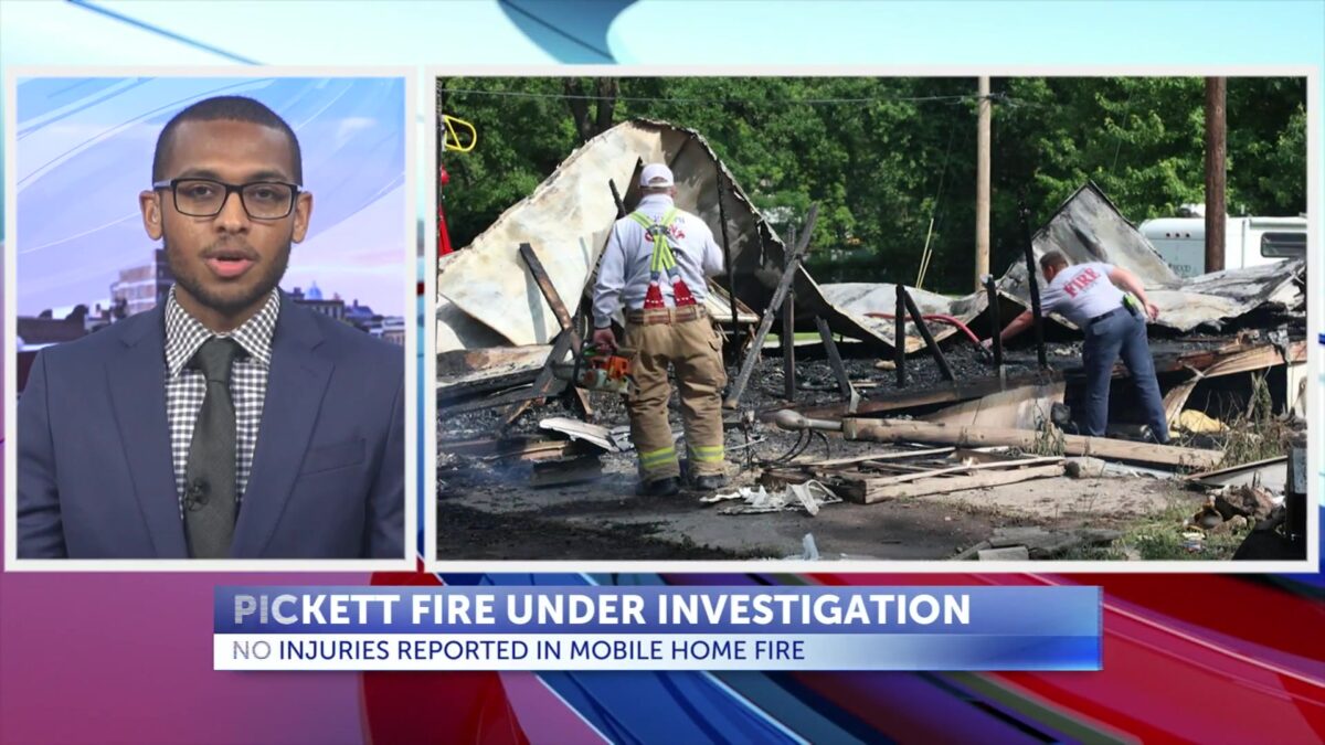 No injuries reported in mobile home structure fire Friday morning