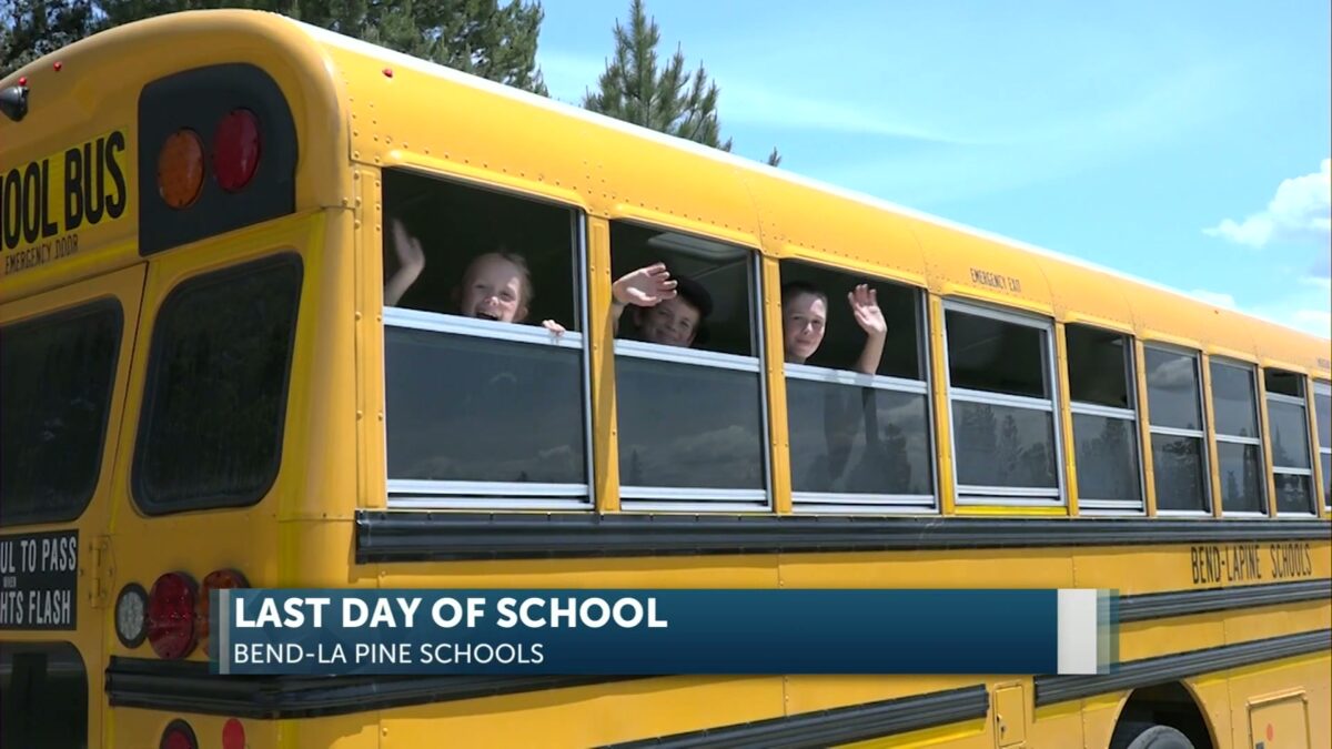 Last day of school brings smiles and waves