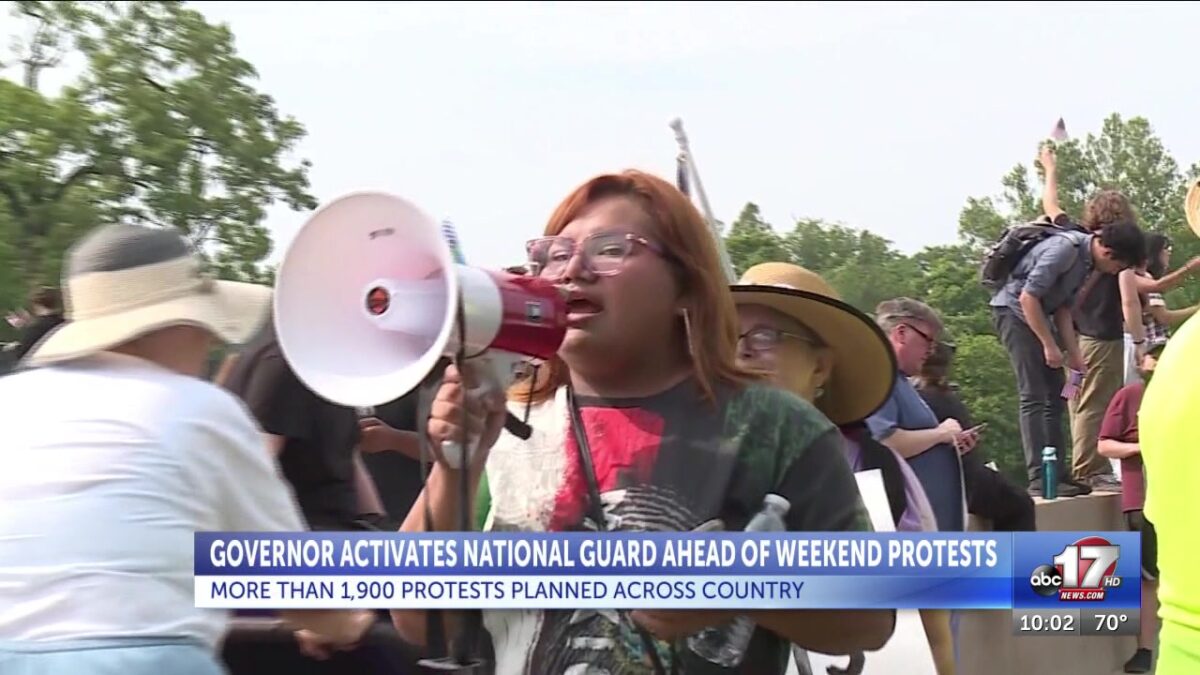 Kehoe activates National Guard ahead of weekend protests
