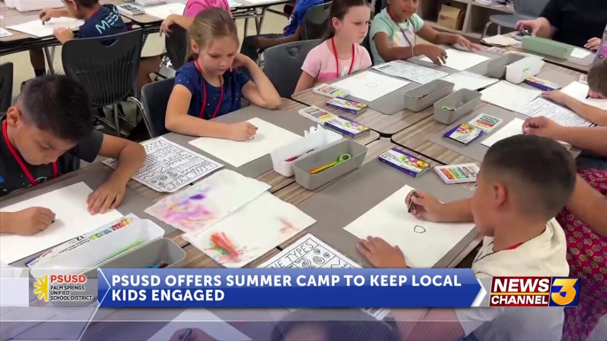 PSUSD Summer Camp keeping kids engaged