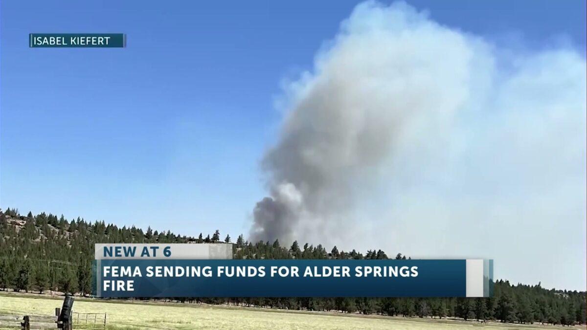 FEMA authorizes federal funds to help with costs of fighting Alder Springs Fire