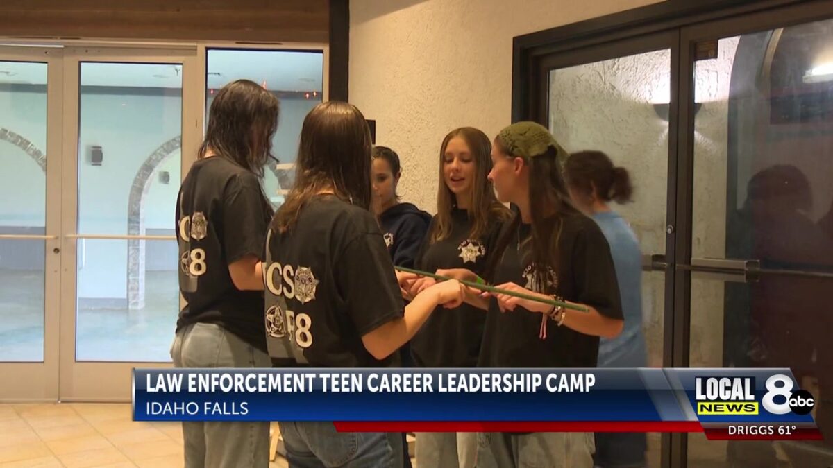 Bonneville teens get real-world look at law enforcement careers