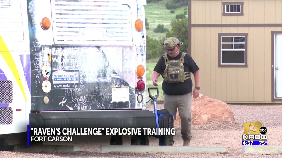 The Raven’s Challenge is taking place all week in Fort Carson