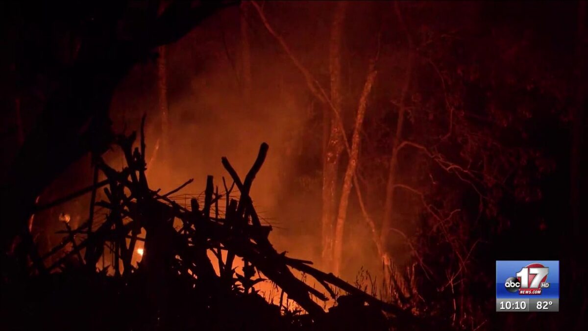 No injuries reported after smoke seen coming from woods in Boone County