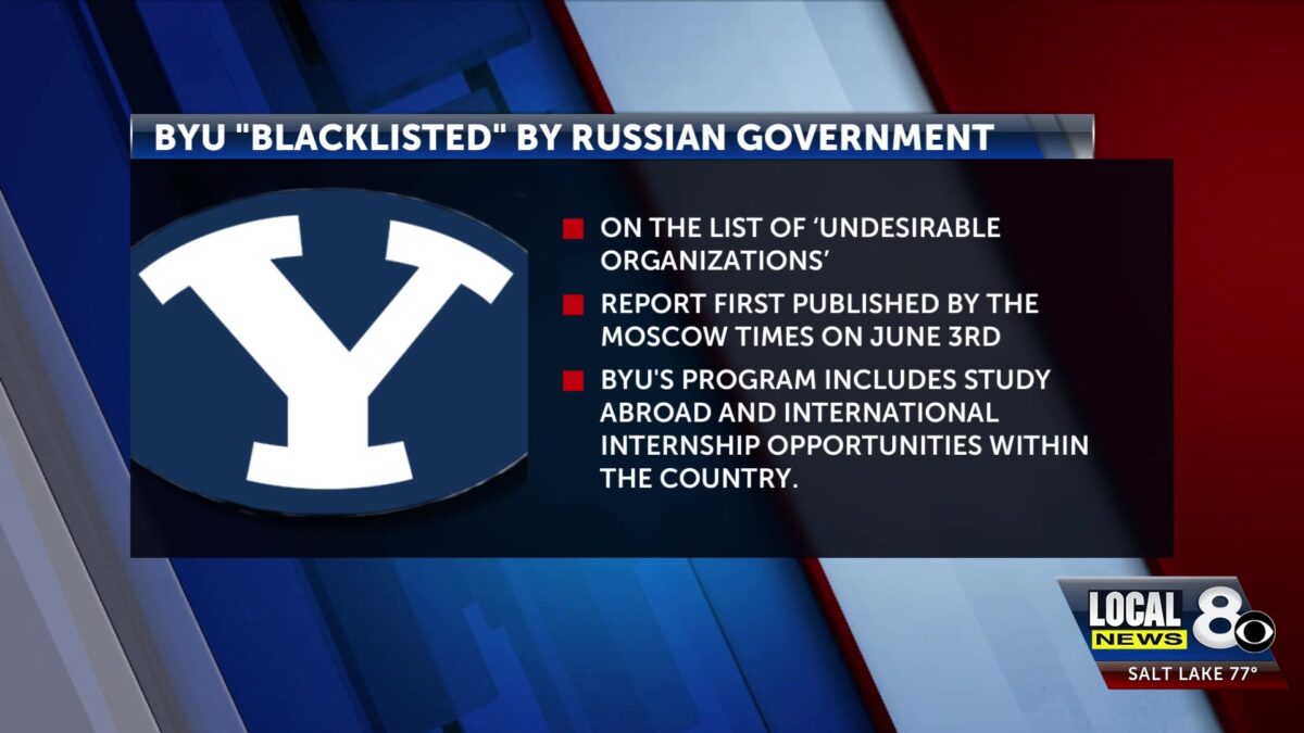Russia declares BYU ‘Undesirable