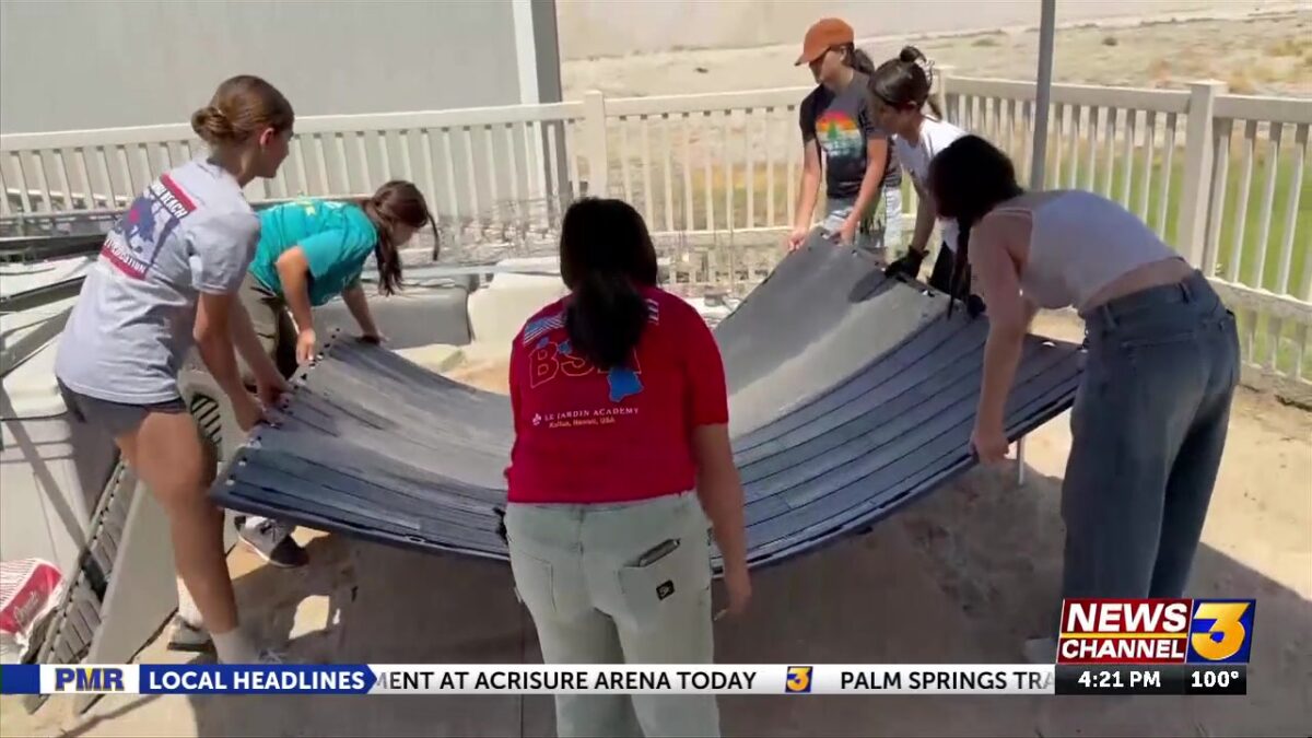 Volunteers clear the way for new place to explore at Children’s Discovery Museum of the Desert
