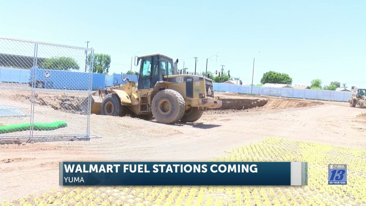 Two Yuma Walmart stores are adding fuel stations