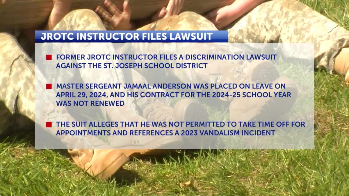 ROTC instructor sues SJSD over firing