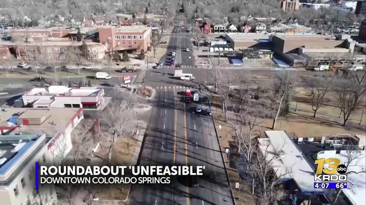 Colorado Springs study deems roundabout at Platte and Nevada unfeasible