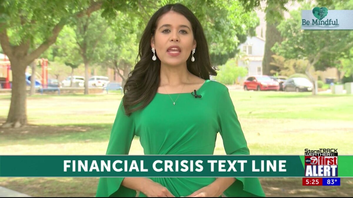 Be Mindful: Crisis Text Line helps people facing financial woes