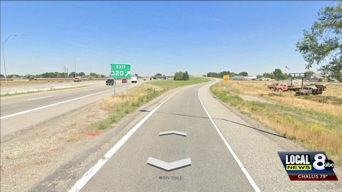US-20 Exit 320 northbound ramp into Rigby to close Monday