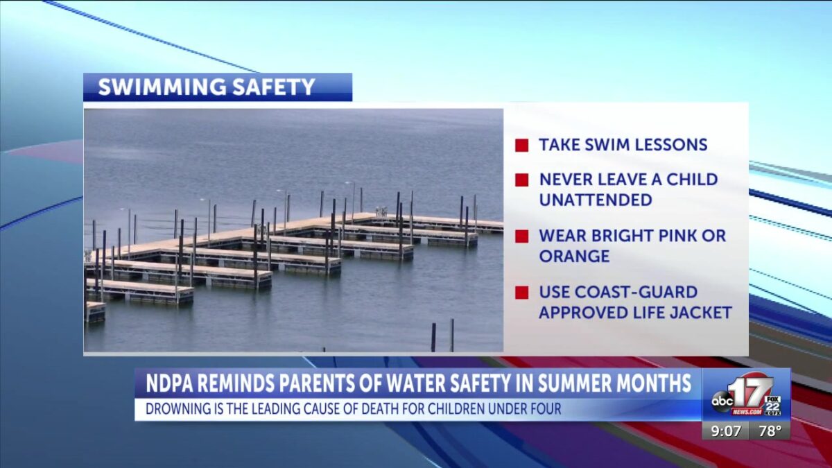 National Drowning Prevention Alliance reminds people of water safety for the summer