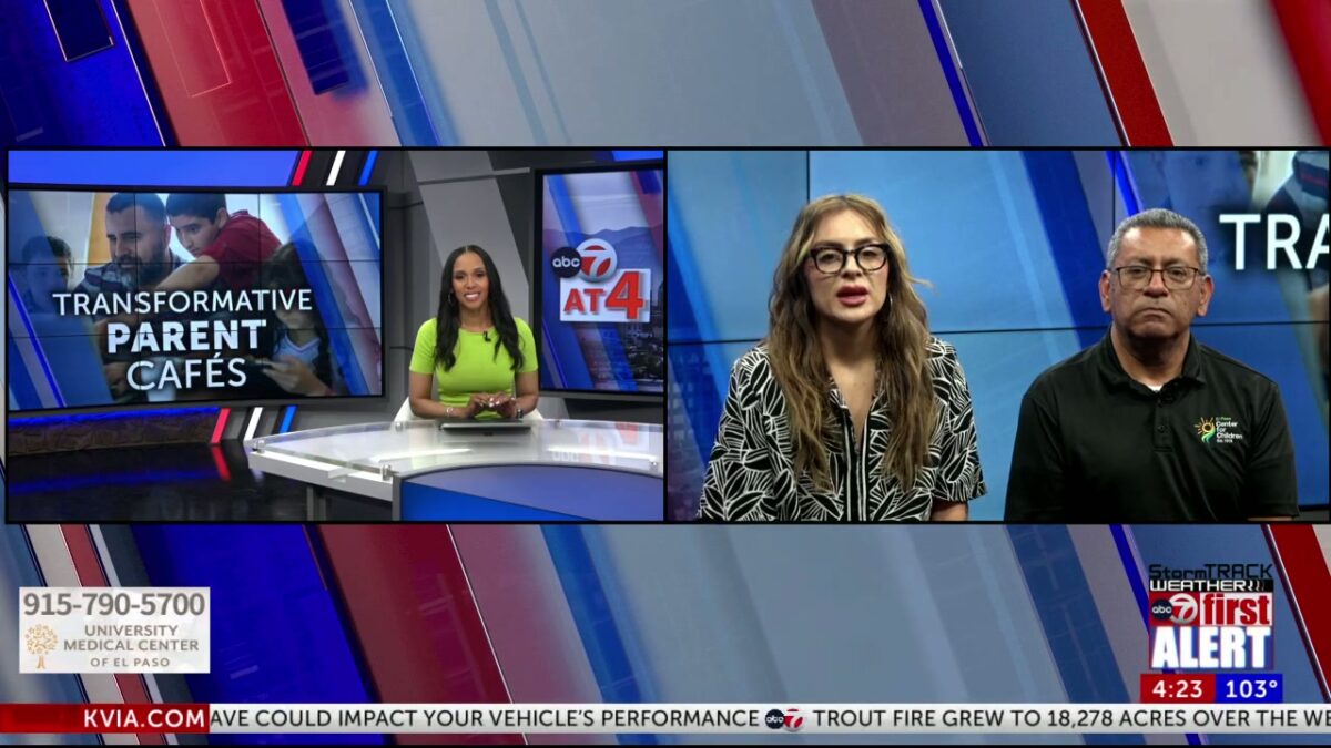 ABC-7 at 4:  The El Paso Center for Children creates parent cafés to strengthen family bonds
