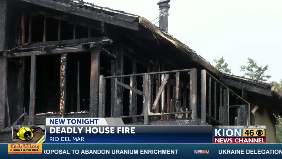 One person dead after Santa Cruz County house fire