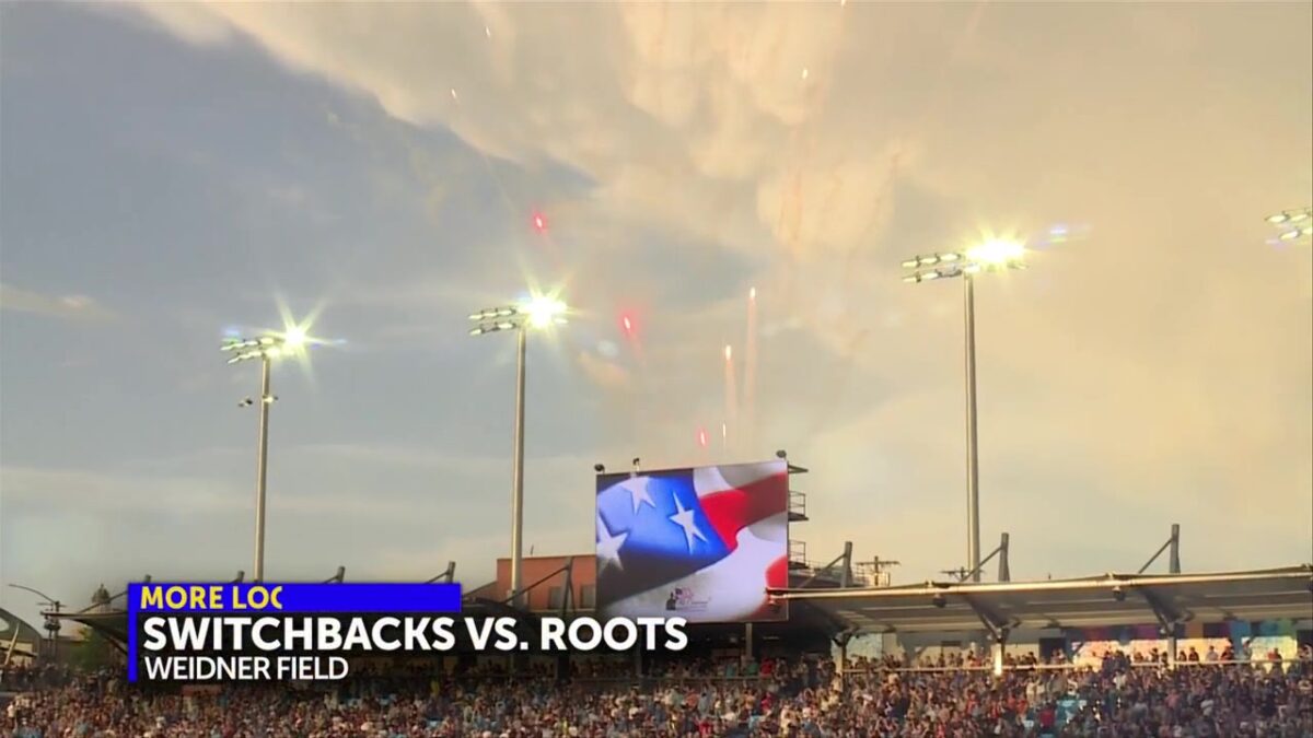 The Colorado Springs Switchbacks defeat the Oakland Roots 1-0