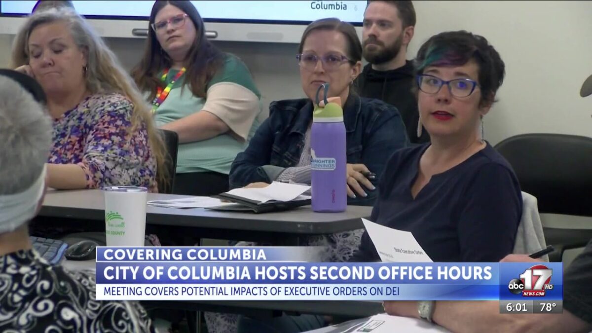 Buffaloe addresses DEI concerns during city office hours meeting
