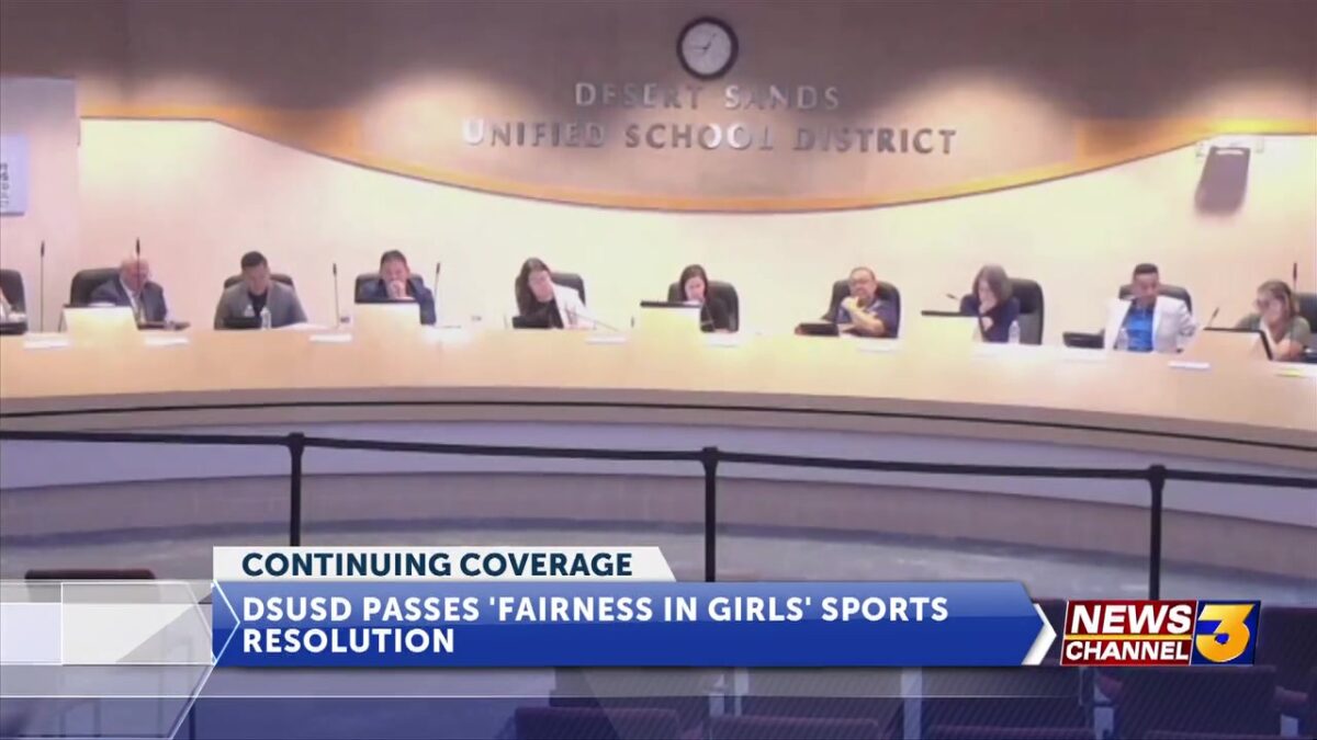 DSUSD school board passes resolution expressing concerns for fairness in girl’s sports involving transgender athletes