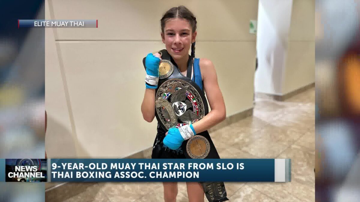 San Luis Obispo 9-Year-Old Crowned National Muay Thai Champion
