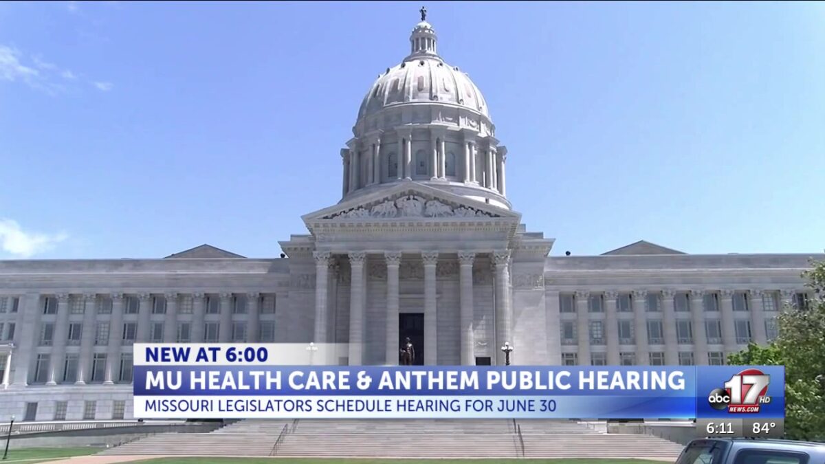 Missouri legislators schedule hearing over MU Health Care