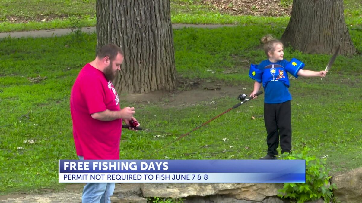 Missouri’s Free Fishing Days beginning this weekend 