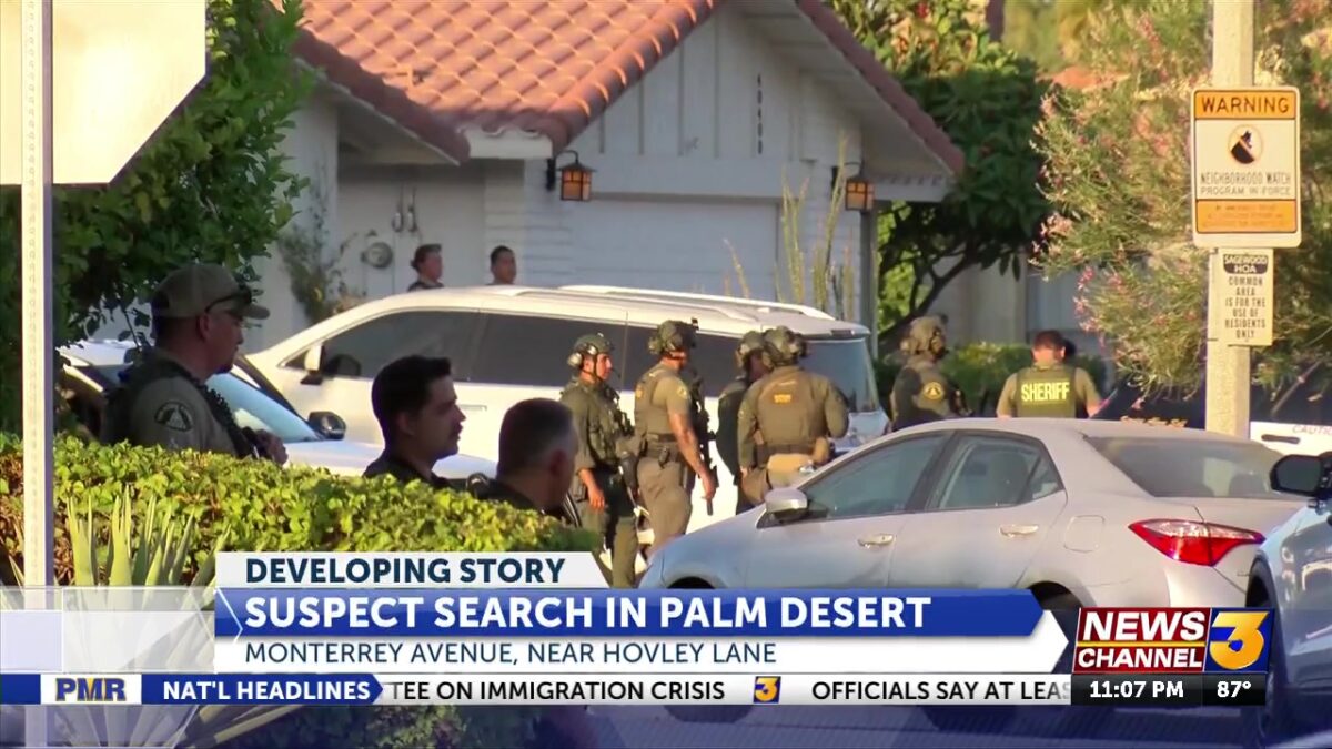 Search ends; investigation underway for hit-and-run suspect in Palm Desert
