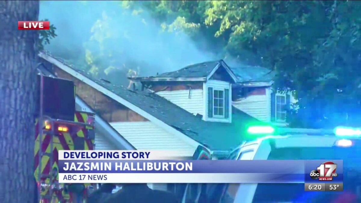 Firefighters continue working house fire in northern Boone County Friday morning