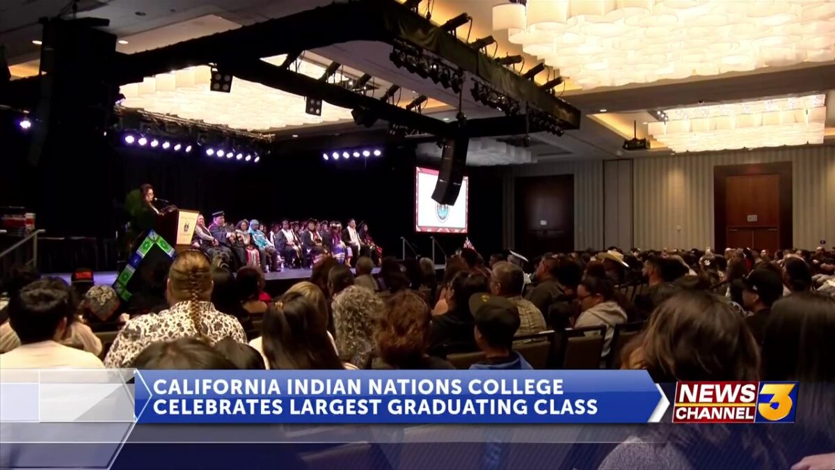 California Indian Nations College celebrates largest graduating class