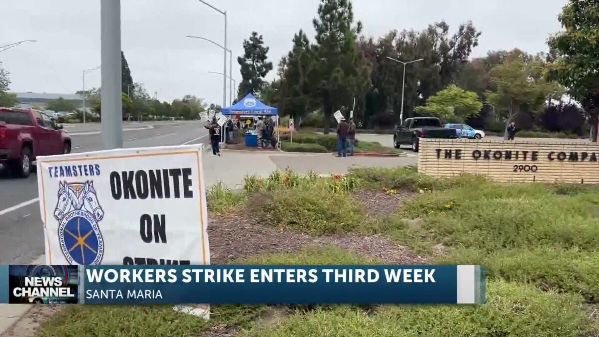 Okonite Employees Remain on Strike in Santa Maria for Cost of Living Equity