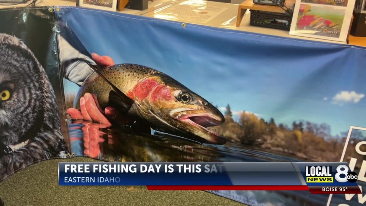 Idahoans can get out and fish for free on Saturday