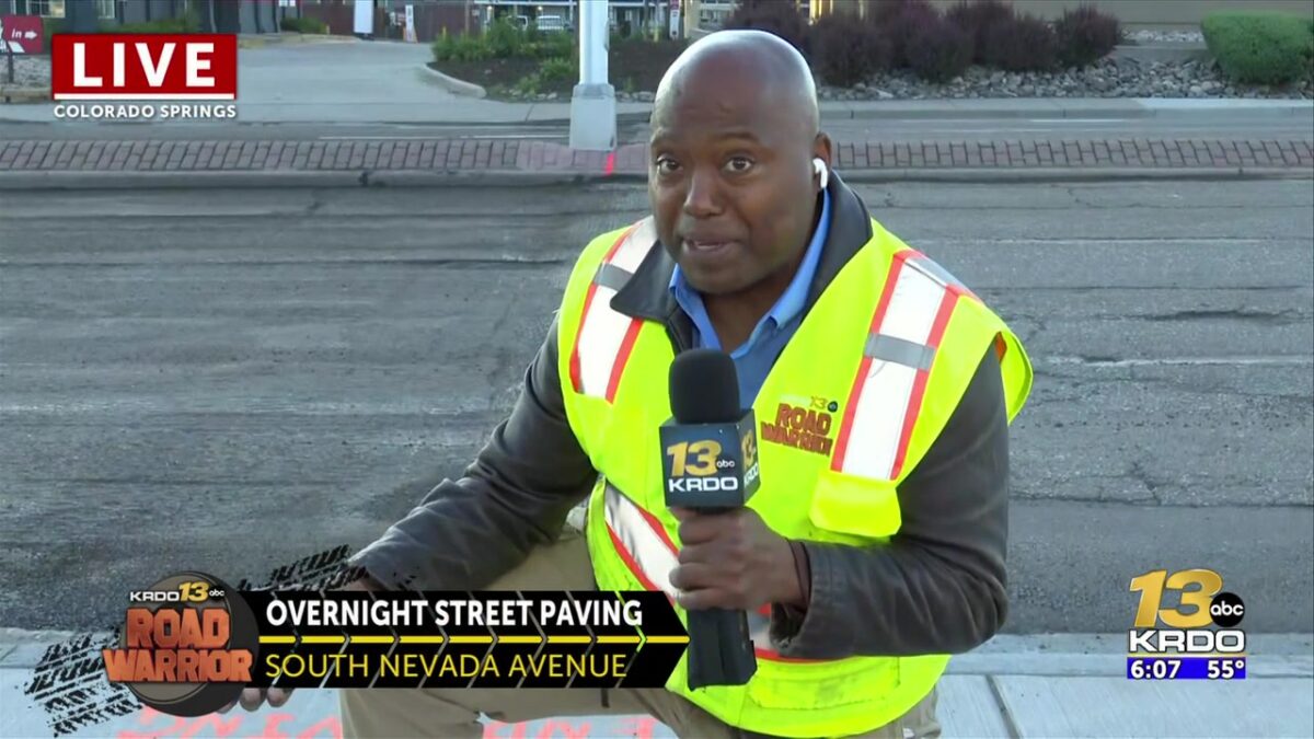 Colorado Springs joins CDOT in repaving south end of South Nevada Avenue