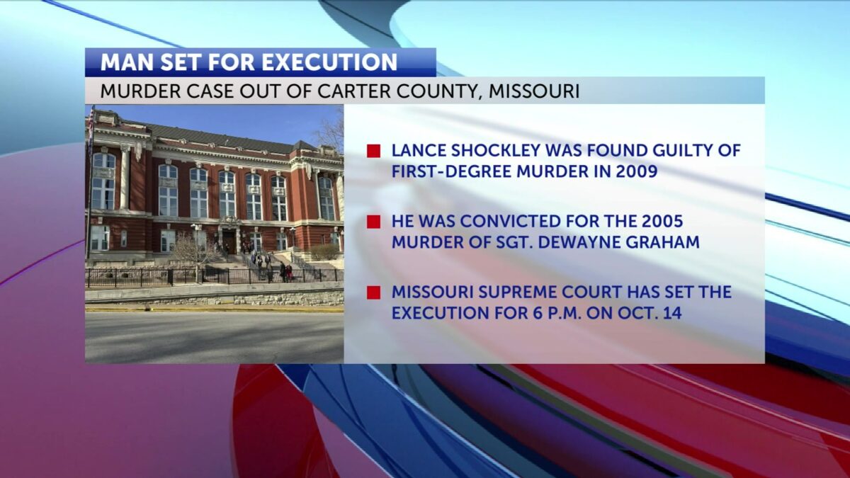 Missouri Supreme Court sets execution date for man convicted of murdering a MSHP Trooper
