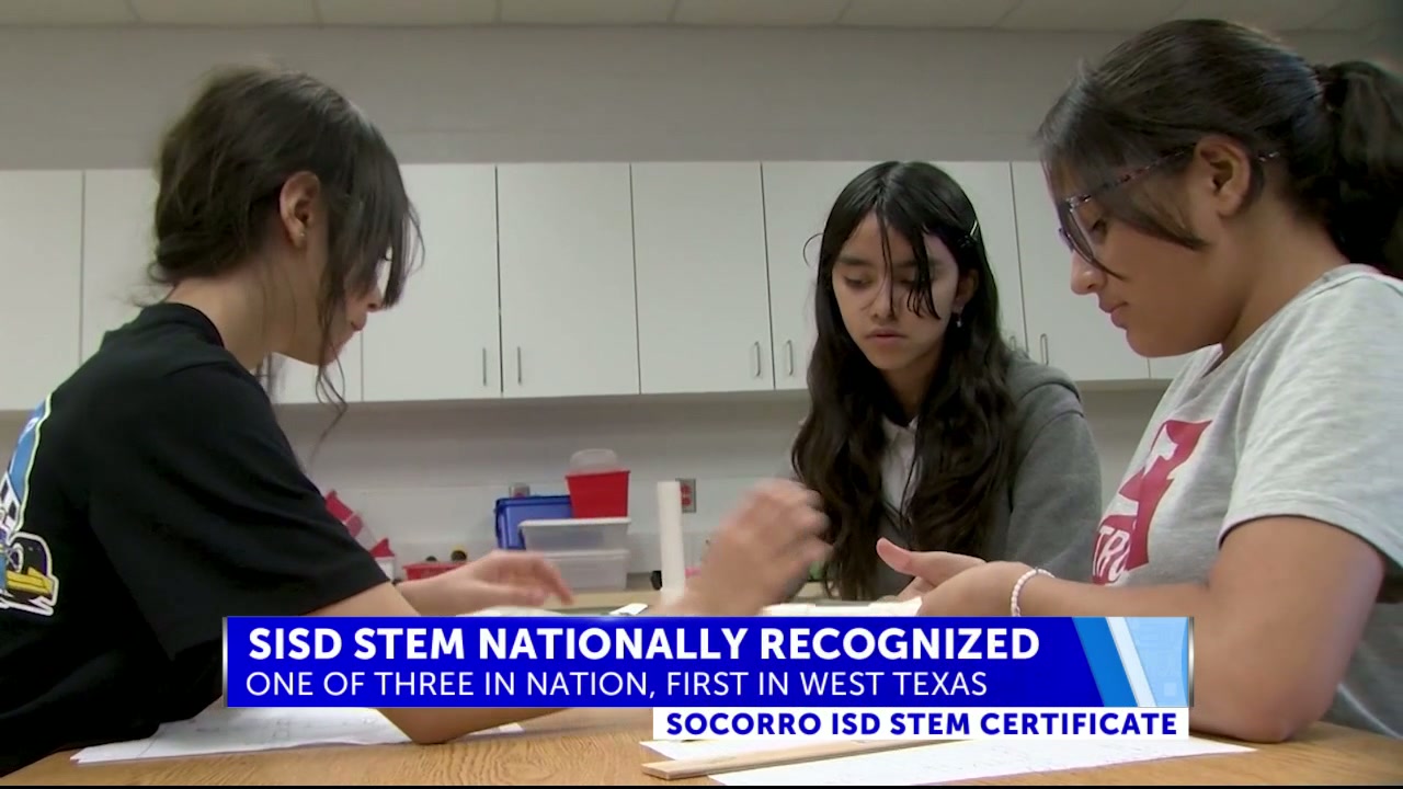 Socorro ISD earns National Certificate for STEM Excellence