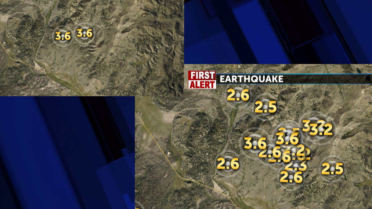 UPDATE: Five more tremors reported Tuesday morning near Stanley