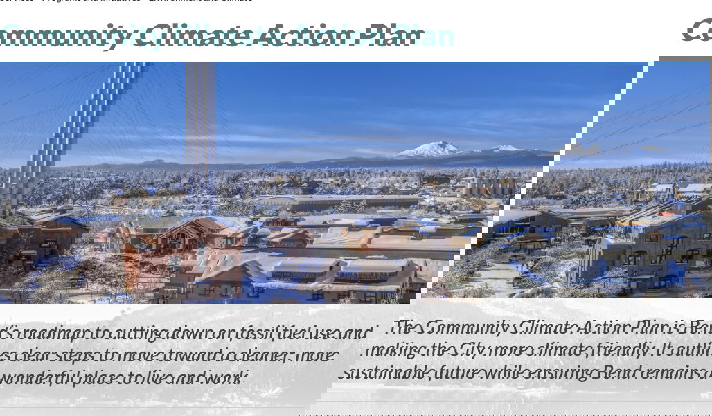 City of Bend opens application period for new Climate Action Partner Grant Program